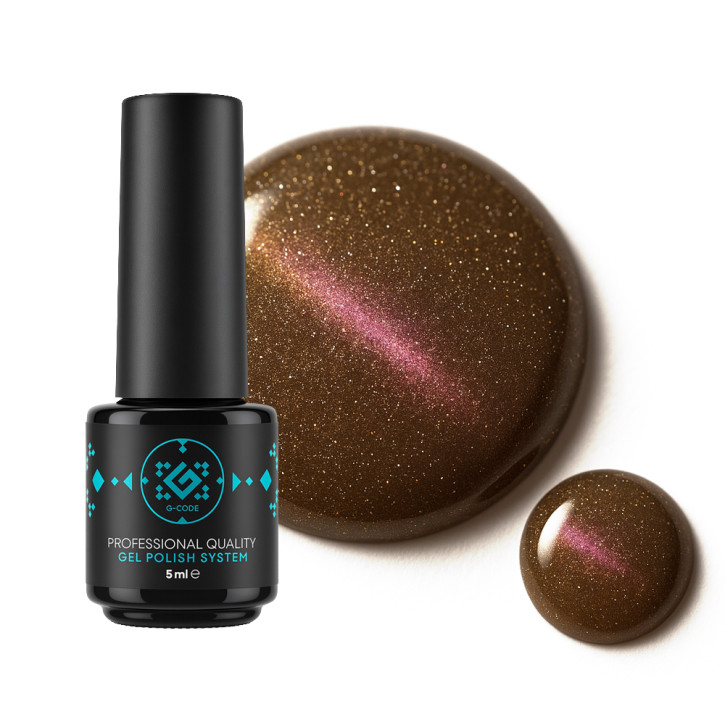 One Step Gel Polish Cat Eyes G-Code — однофазний гель-лак 3-в-1 з магнітним ефектом «котяче око» #3